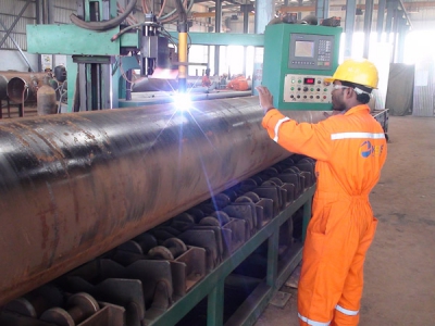 Pipe Plasma Beveling and Cutting Machine (Roller Bench Type)