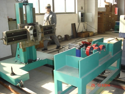 Slip-On Flange and Pipe Fast Fitting-Up Machine