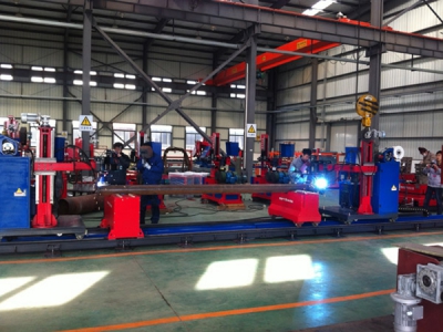 Automatic Slip-On Flange Welding Machine (FCAW/GMAW)